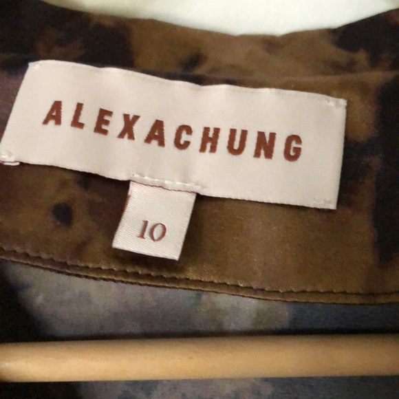 🔥 Who by fire 🔥 ALEXA CHUNG satin pajama suit! Sz M 6/8 US- 10 UK - Picture 4 of 6